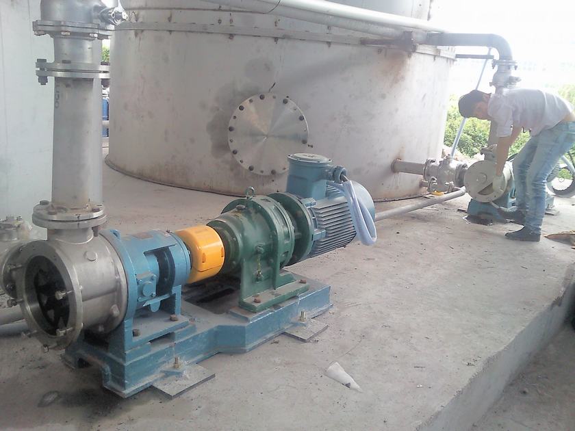 不銹鋼高粘度泵現(xiàn)場(chǎng) 不銹鋼高粘度泵現(xiàn)場(chǎng)