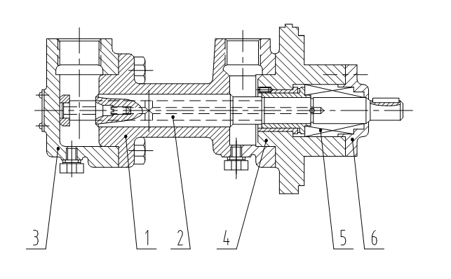 3G三螺桿泵結(jié)構(gòu)圖 3G三螺桿泵結(jié)構(gòu)圖